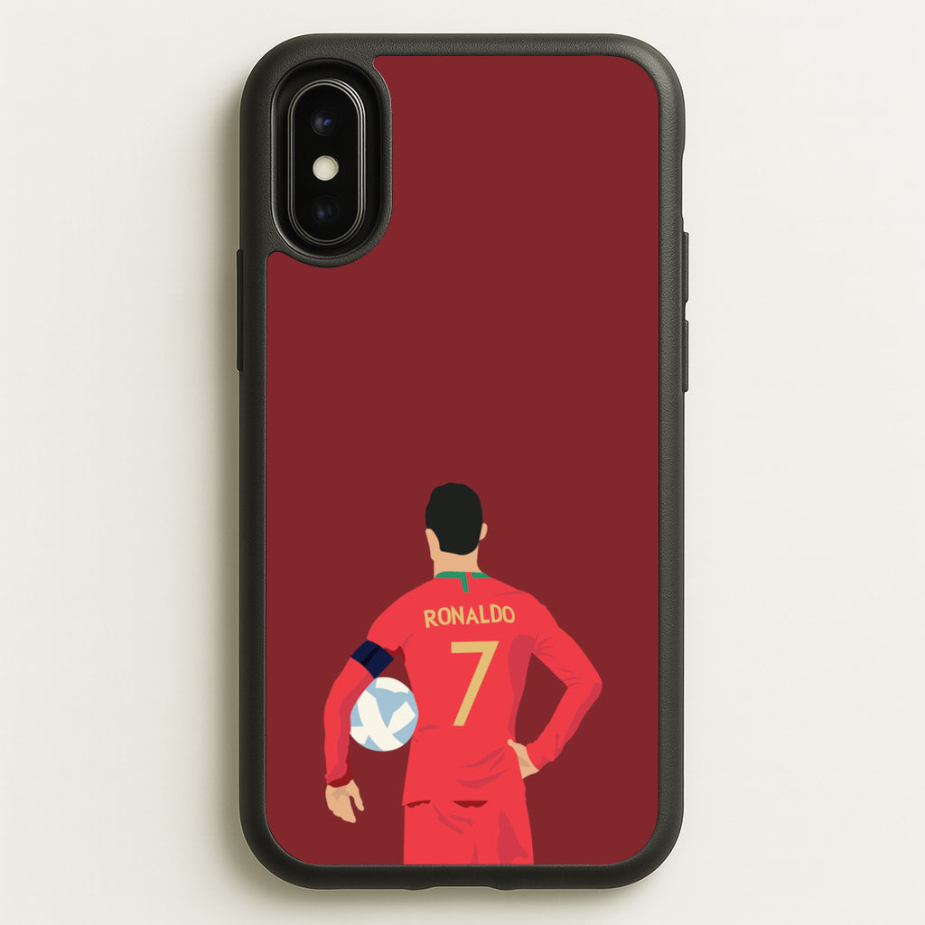 Ronaldo - Football - Football Phone Case for iPhone X / XS