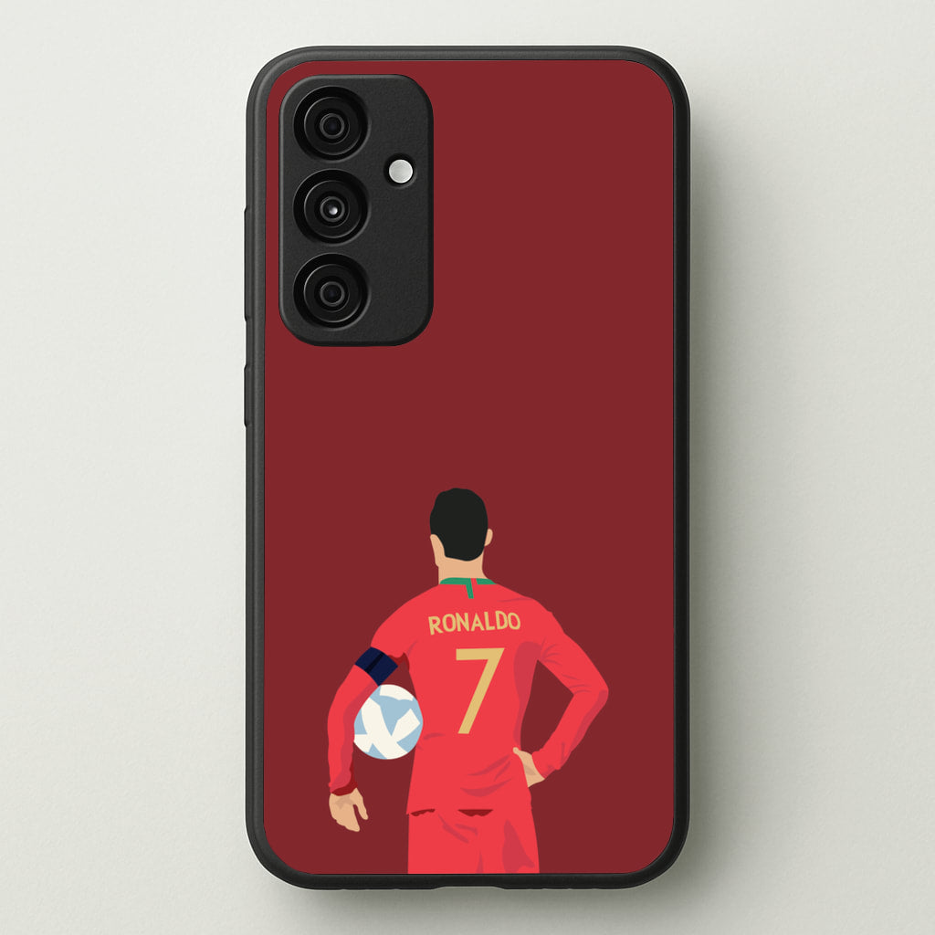 Ronaldo - Football - Football Phone Case for Galaxy A55