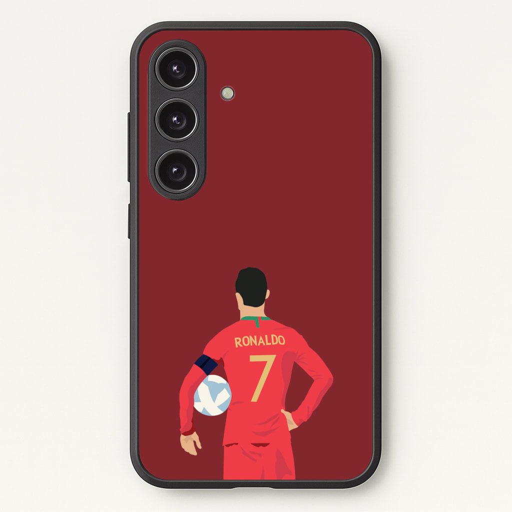 Ronaldo - Football - Football Phone Case for Galaxy S25