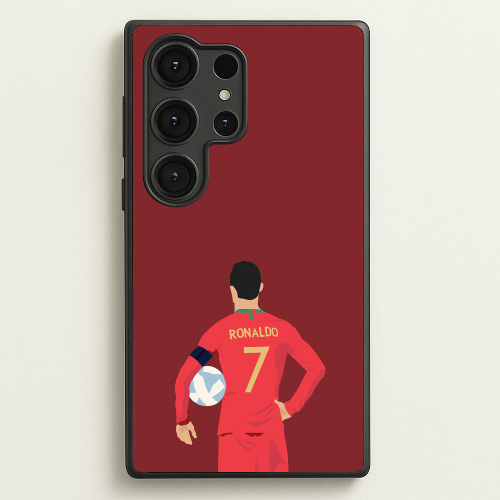 Ronaldo - Football - Football Phone Case for Galaxy S25 Ultra