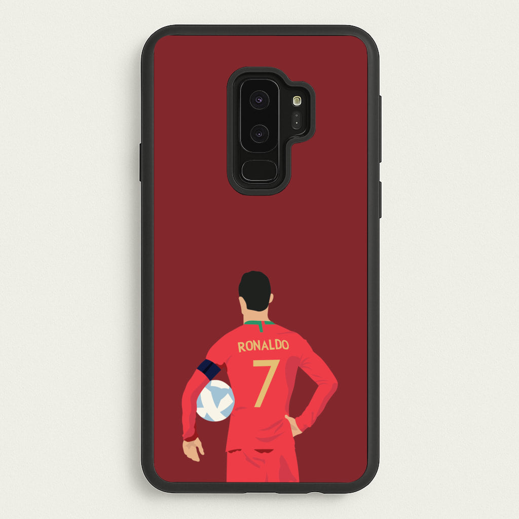 Ronaldo - Football - Football Phone Case for Galaxy S9 Plus