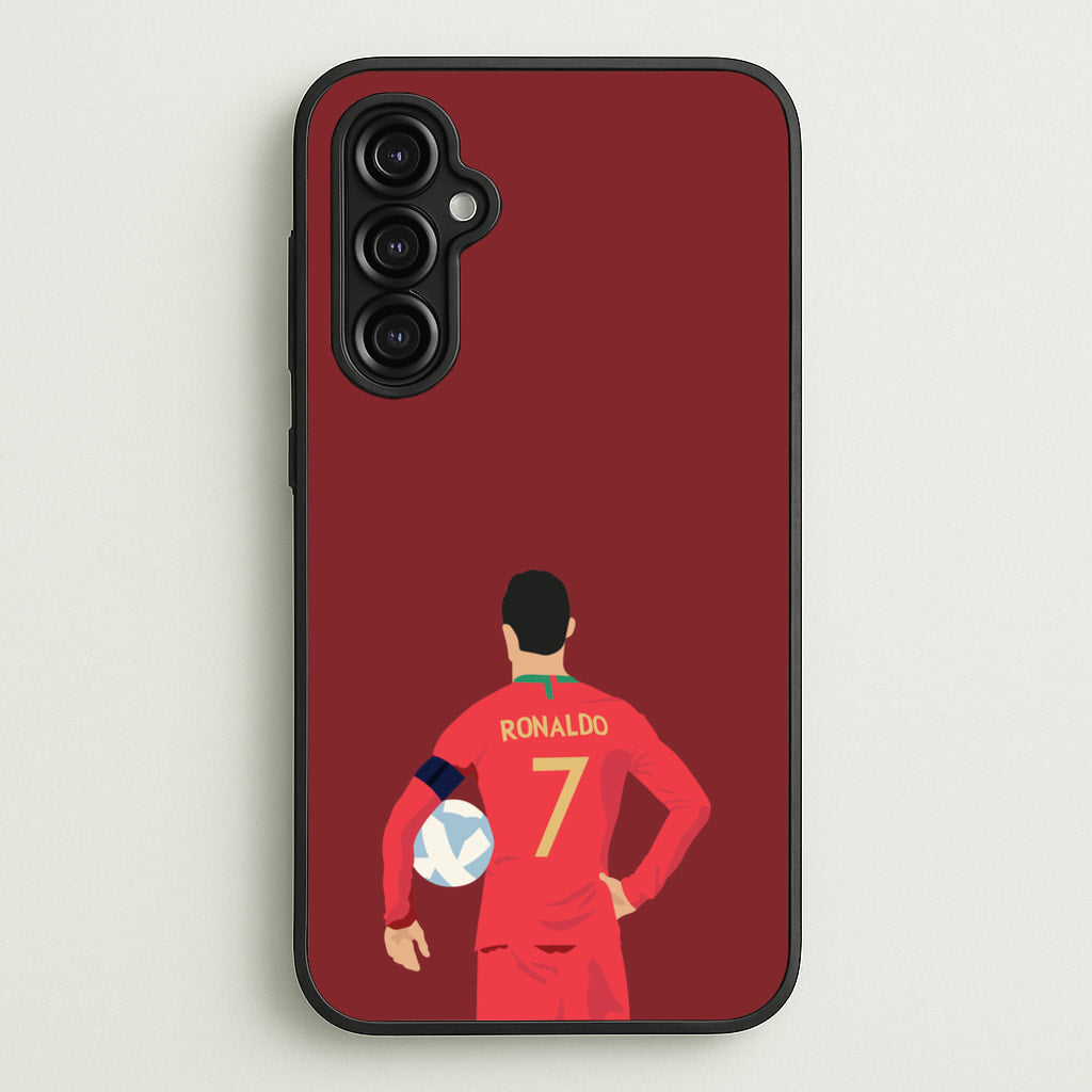 Ronaldo - Football - Football Phone Case for Galaxy A14