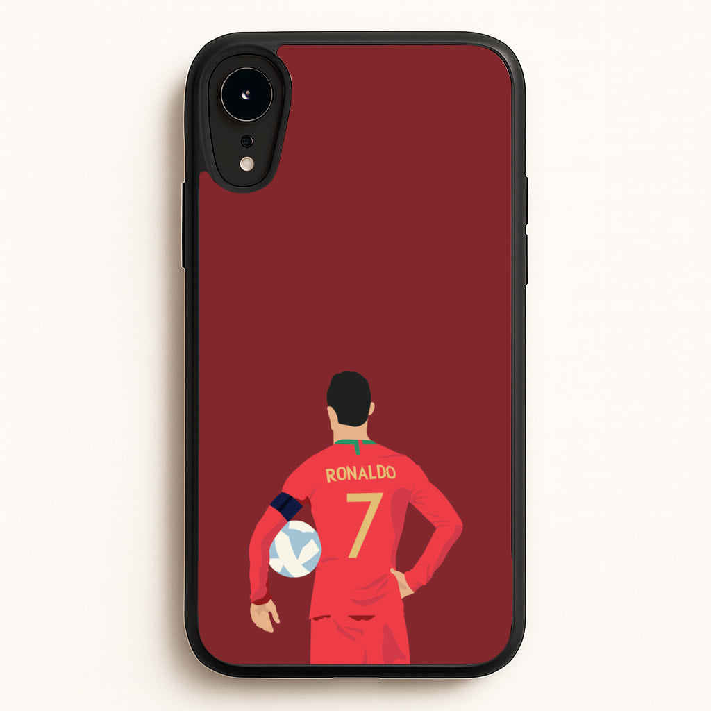 Ronaldo - Football - Football Phone Case for iPhone XR