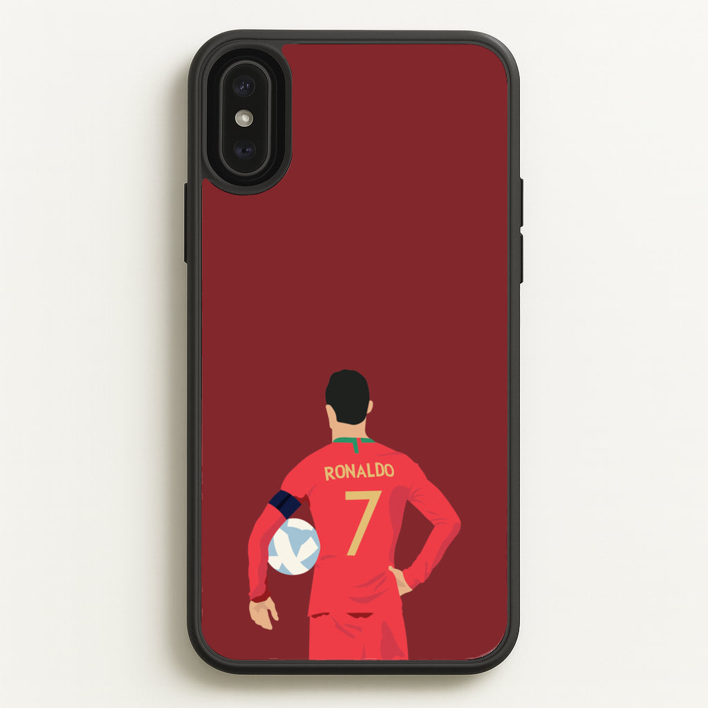 Ronaldo - Football - Football Phone Case for iPhone XS Max