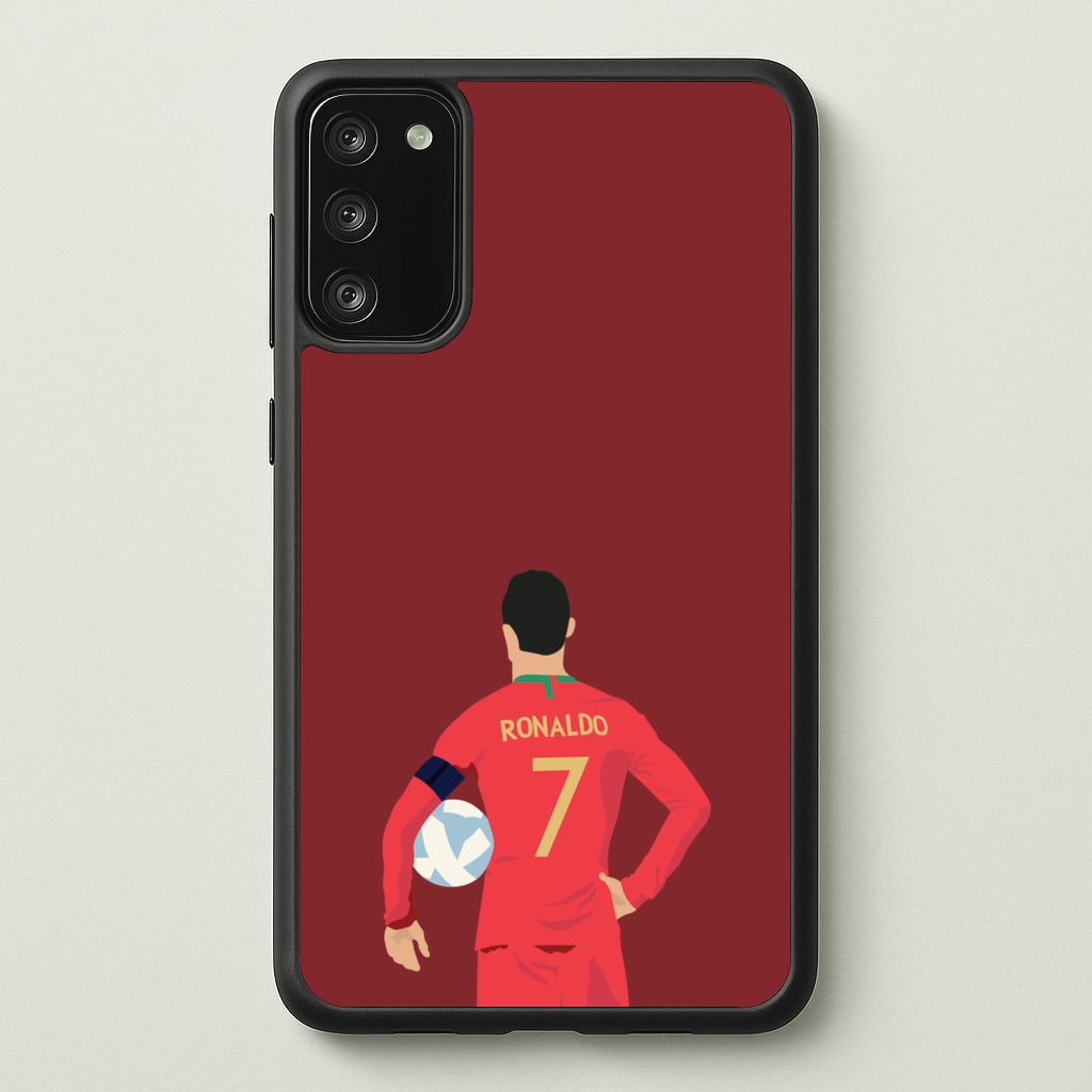 Ronaldo - Football - Football Phone Case for Galaxy S20