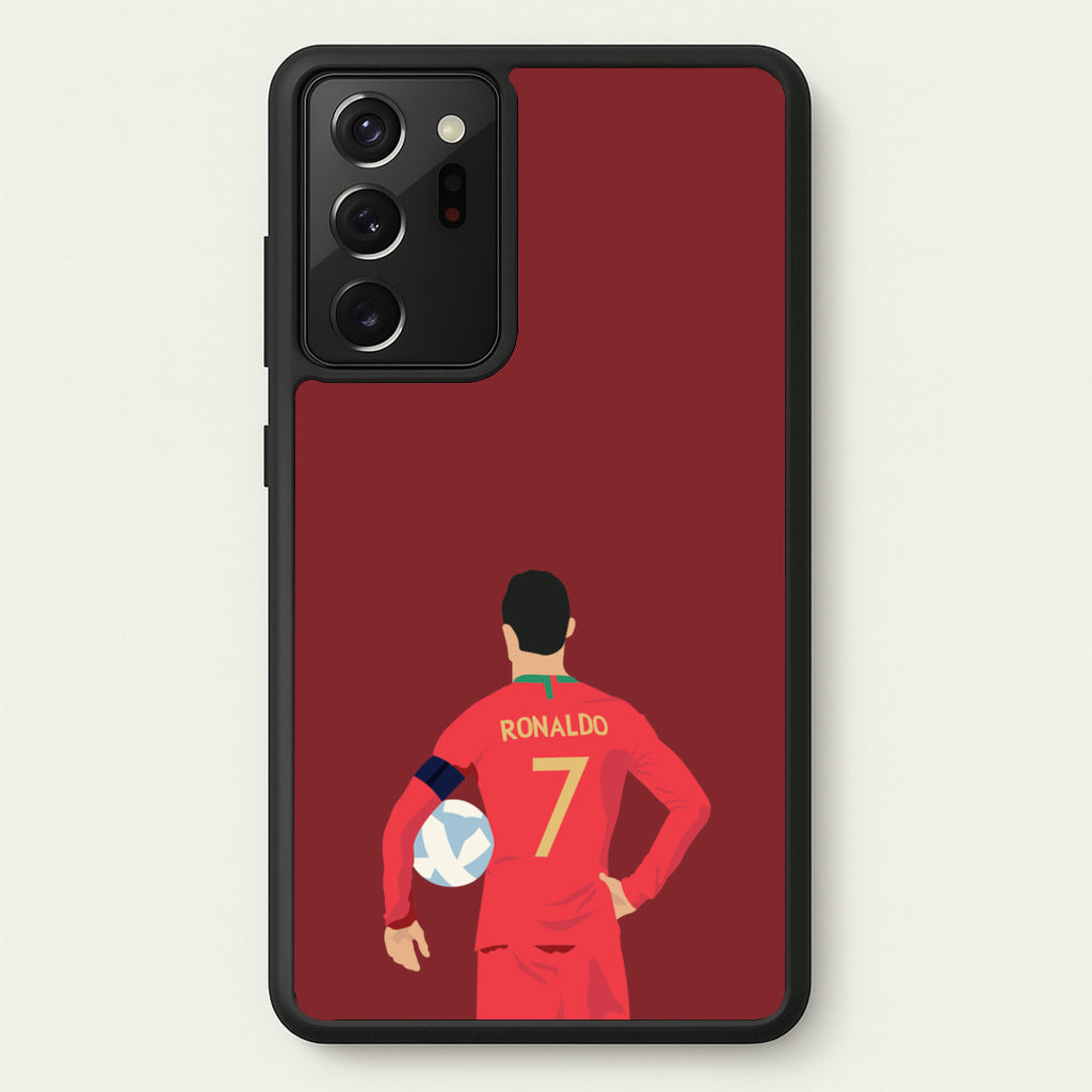 Ronaldo - Football - Football Phone Case for Galaxy Note 20 Ultra