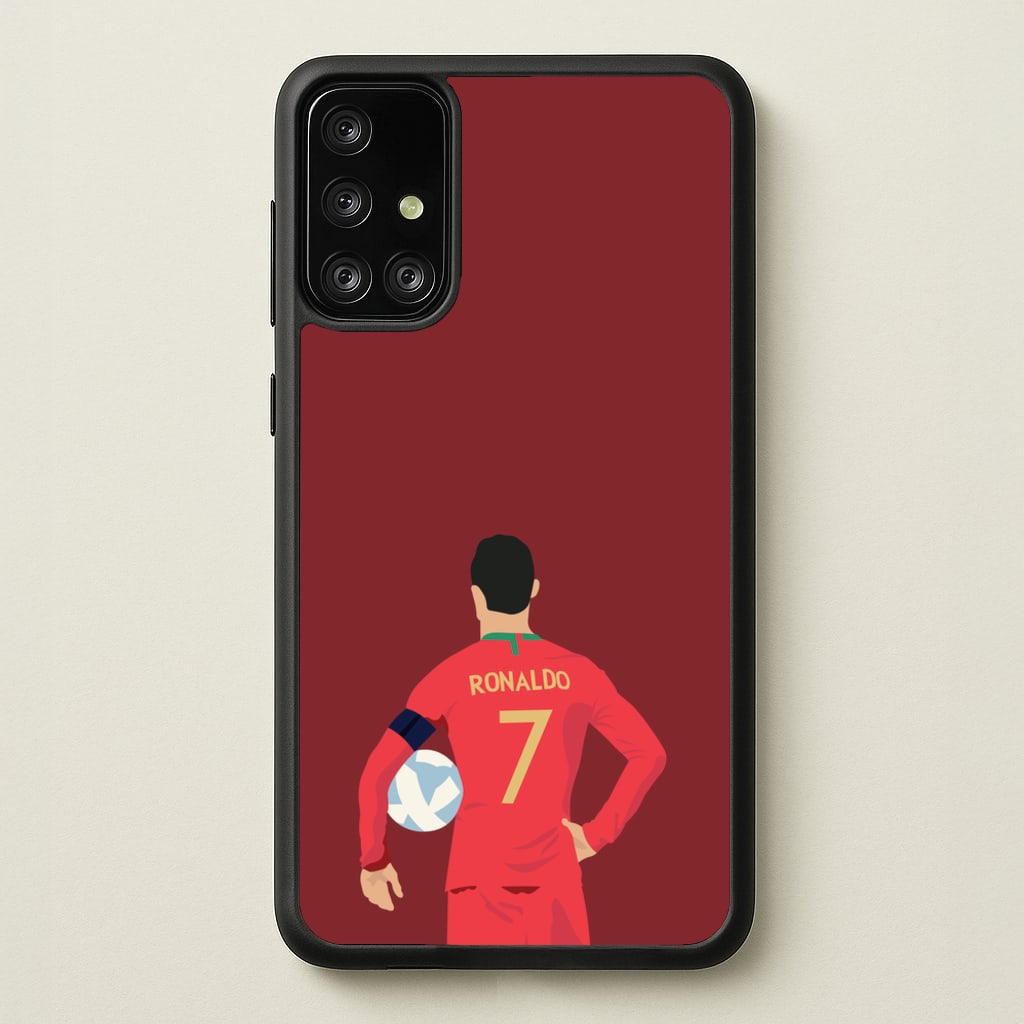 Ronaldo - Football - Football Phone Case for Galaxy A71