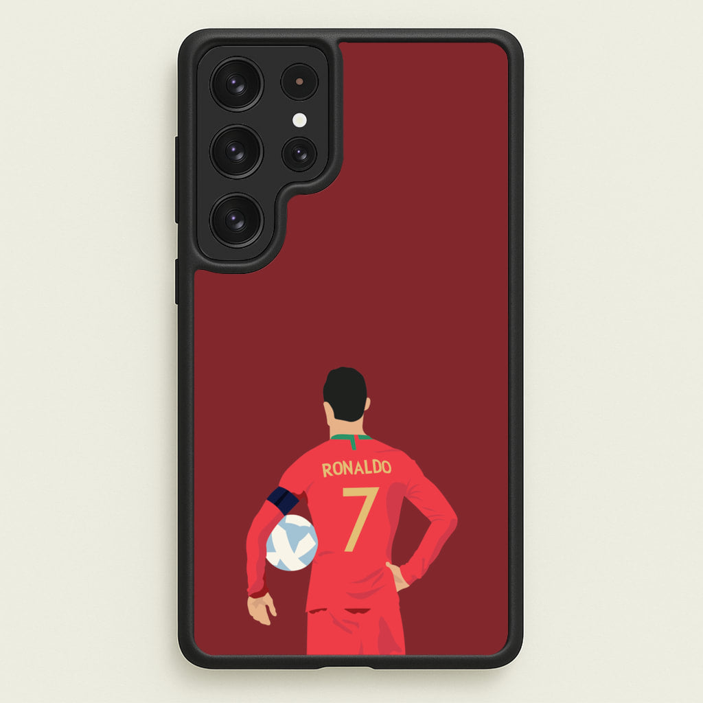 Ronaldo - Football - Football Phone Case for Galaxy S22 Ultra
