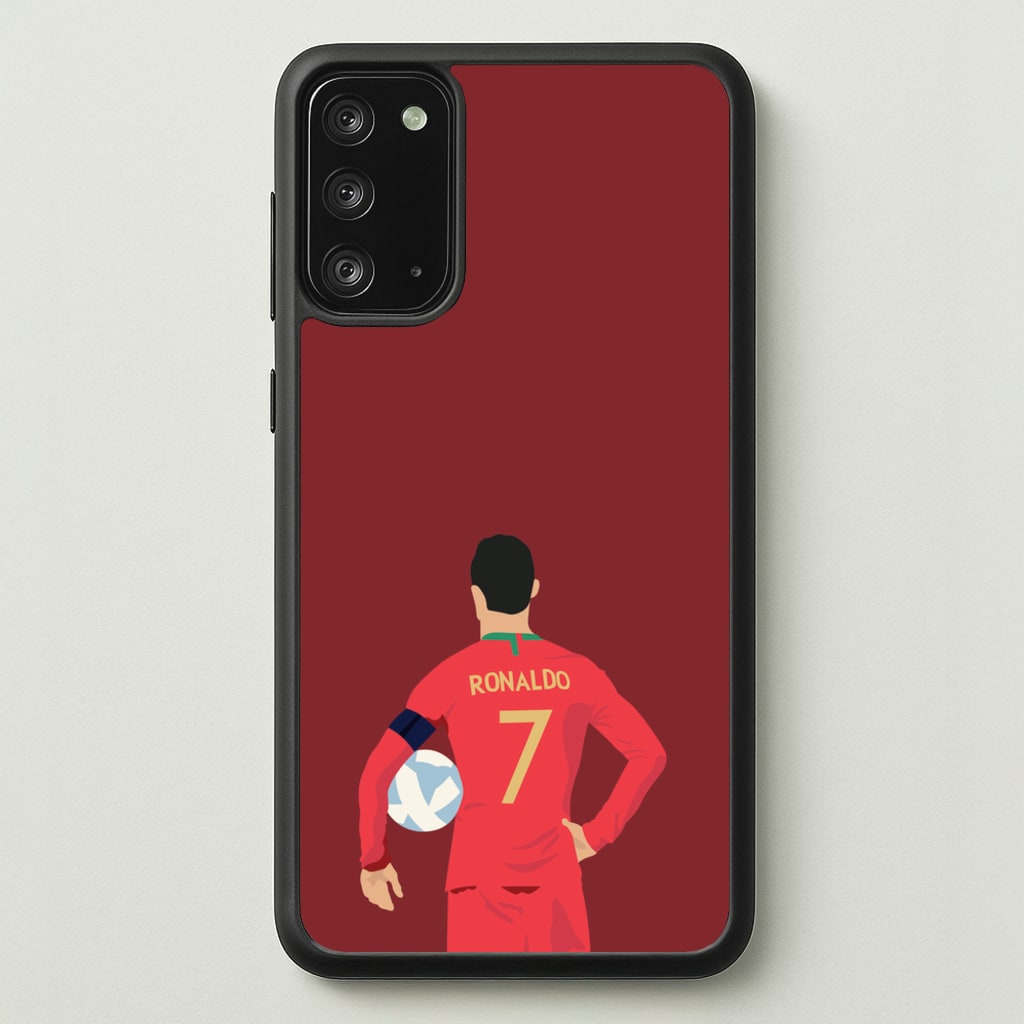 Ronaldo - Football - Football Phone Case for Galaxy Note 20