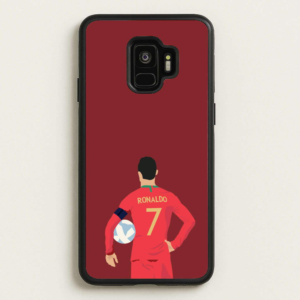 Ronaldo - Football - Football Phone Case for Galaxy S9
