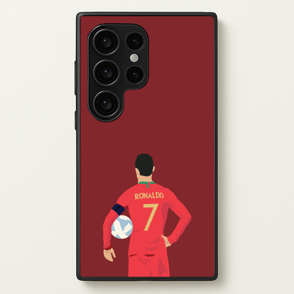 Ronaldo - Football - Football Phone Case for Galaxy S24 Ultra