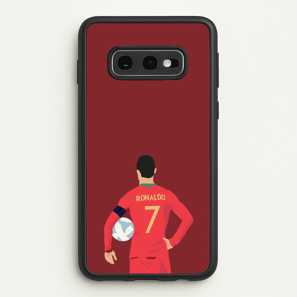 Ronaldo - Football - Football Phone Case for Galaxy S10e