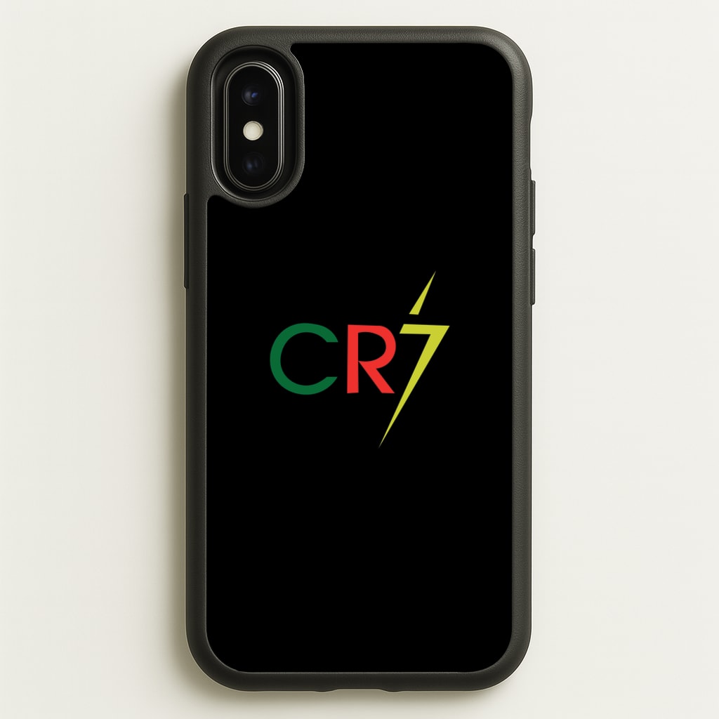 CR7 - Football - Football Phone Case for iPhone X / XS