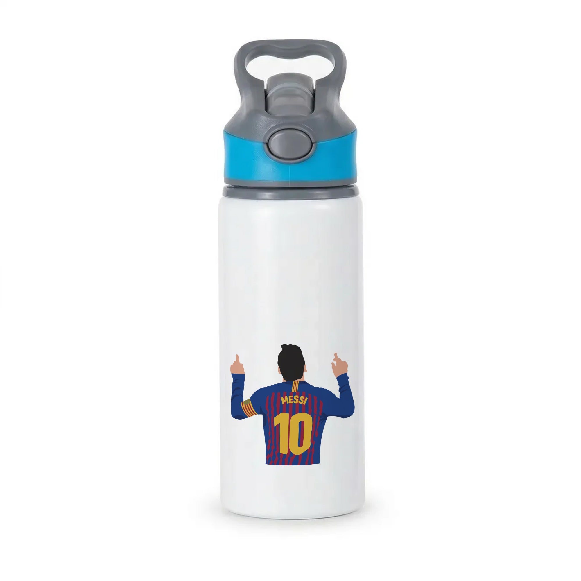 Messi - Football Active Water Bottle - Blue