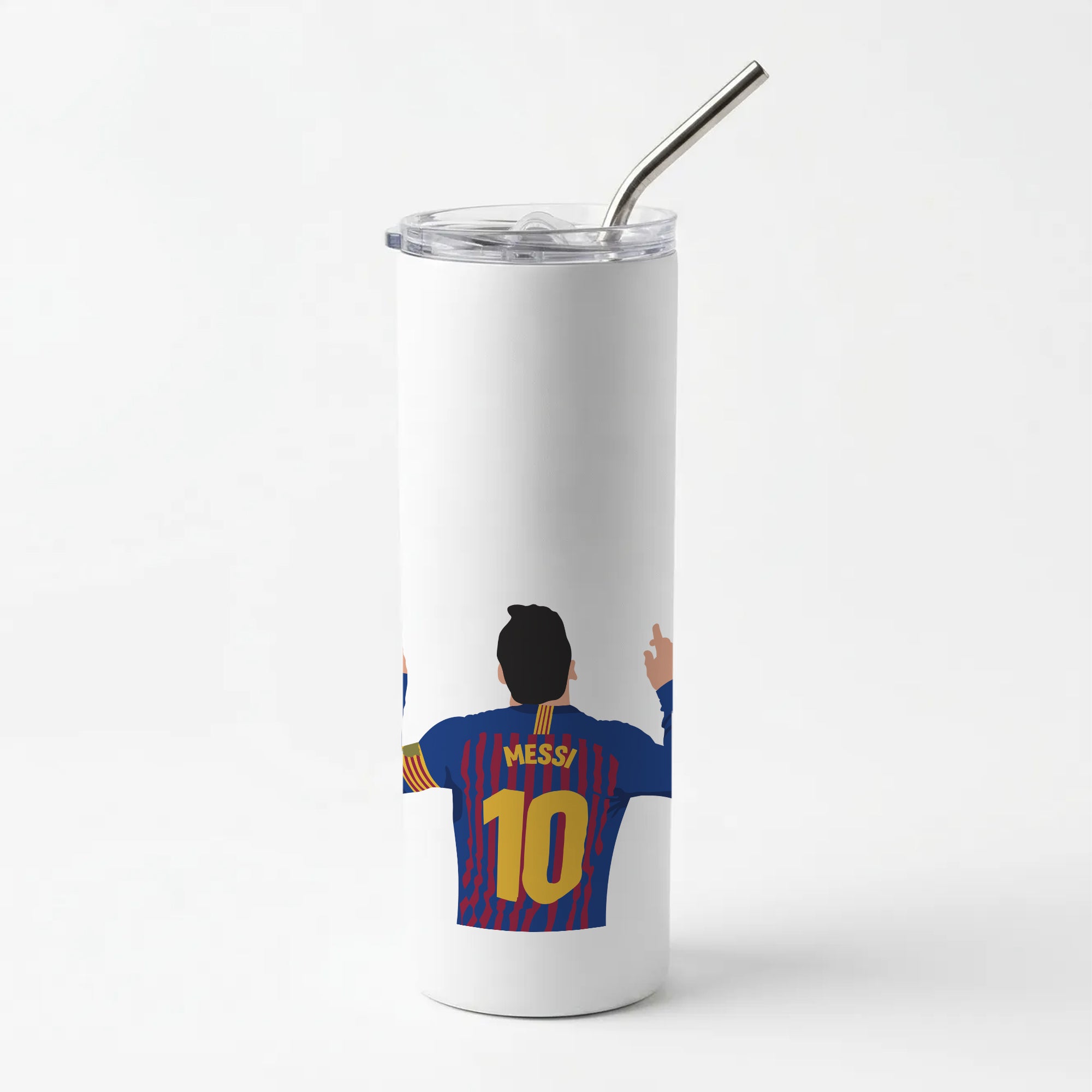 Messi - Football Skinny Tumbler