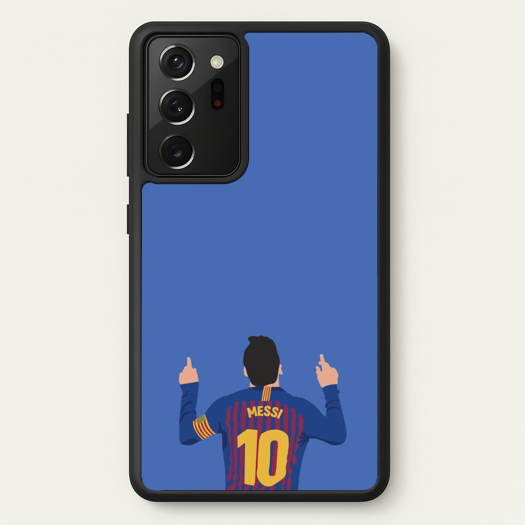 Messi - Football - Football Phone Case for Galaxy Note 20 Ultra