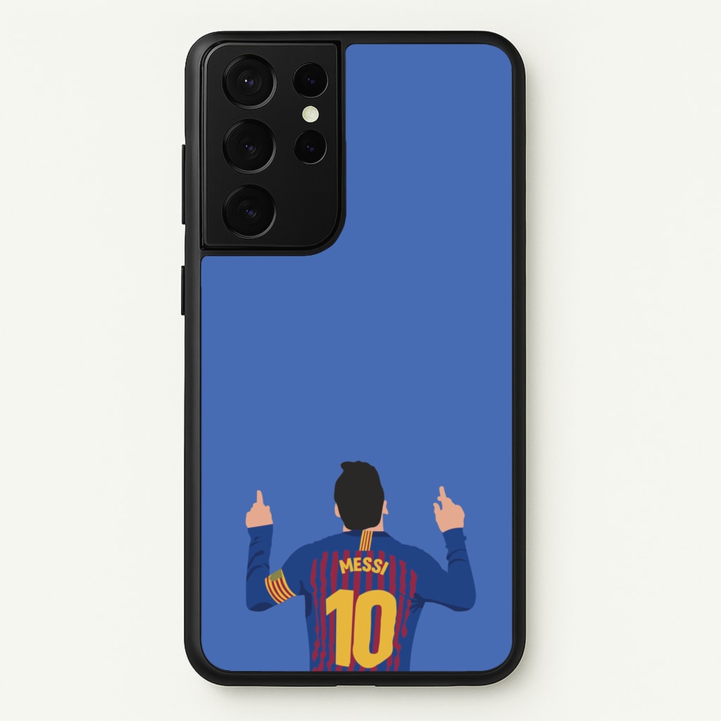 Messi - Football - Football Phone Case for Galaxy S21 Ultra