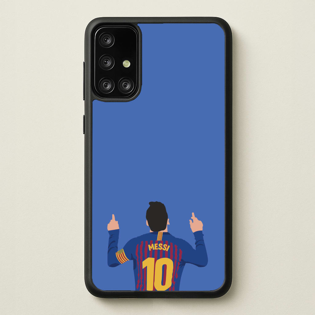 Messi - Football - Football Phone Case for Galaxy A71