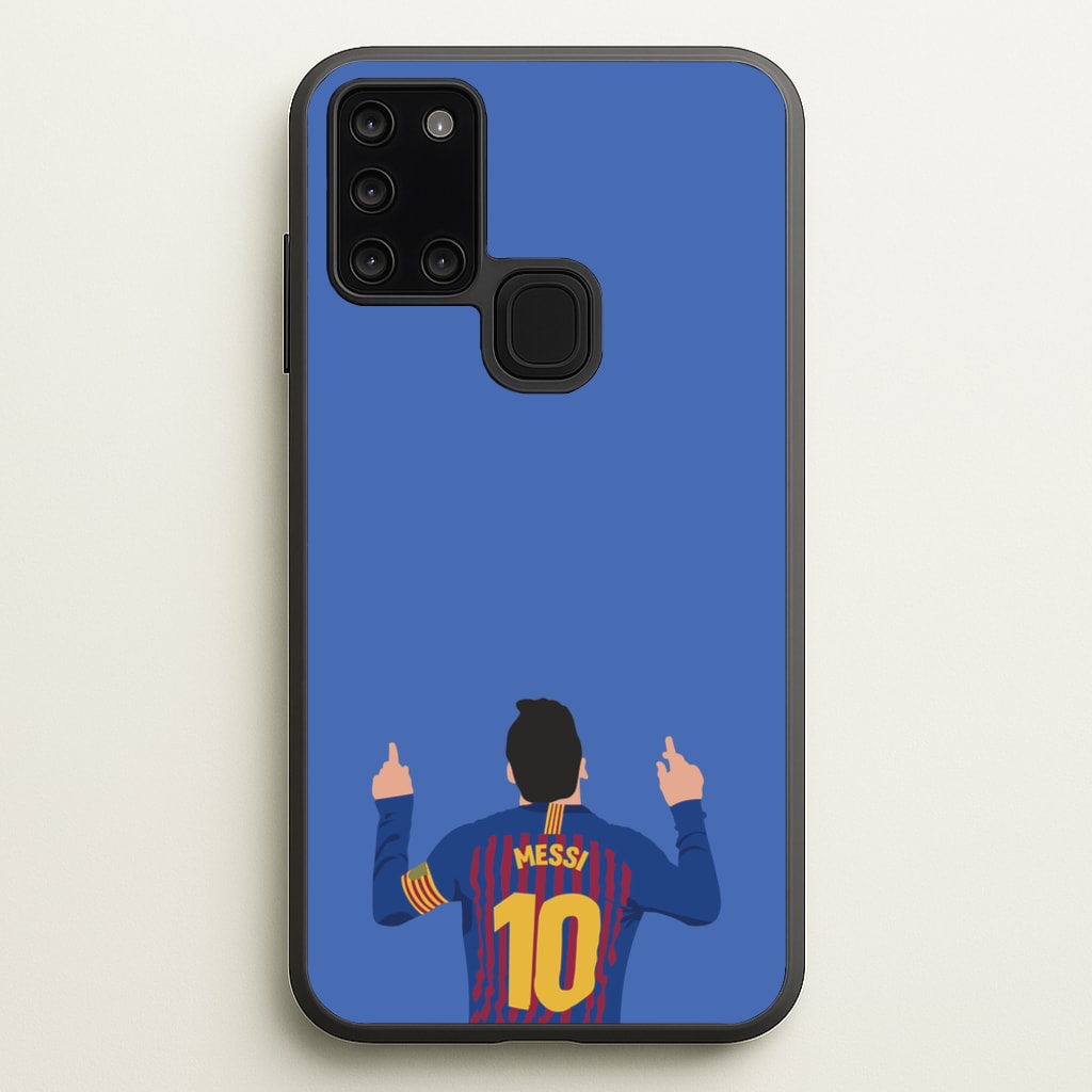 Messi - Football - Football Phone Case for Galaxy A21s