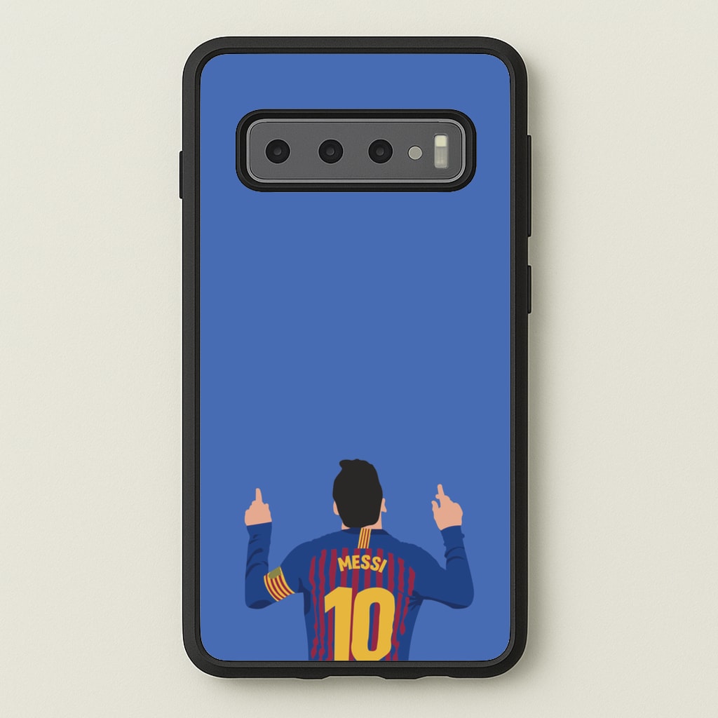 Messi - Football - Football Phone Case for Galaxy S10