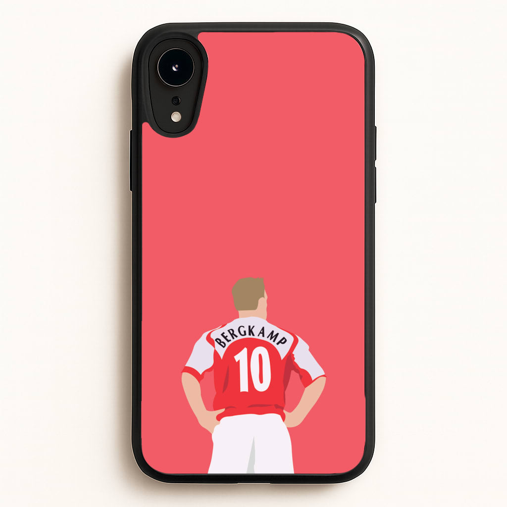 Bergkamp - Football - Football Phone Case for iPhone XR
