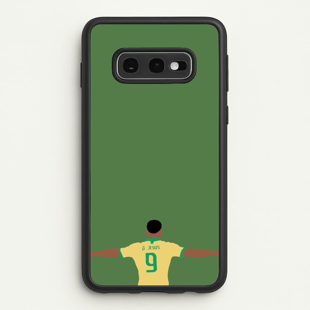 Jesus - Football - Football Phone Case for Galaxy S10e
