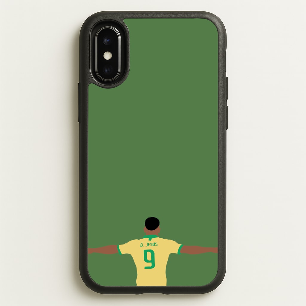 Jesus - Football - Football Phone Case for iPhone X / XS