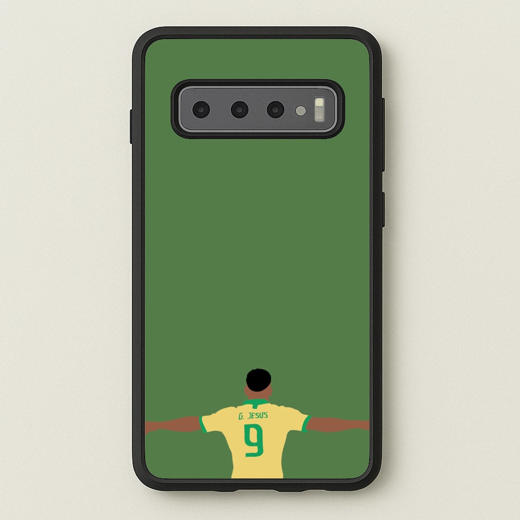 Jesus - Football - Football Phone Case for Galaxy S10 Plus