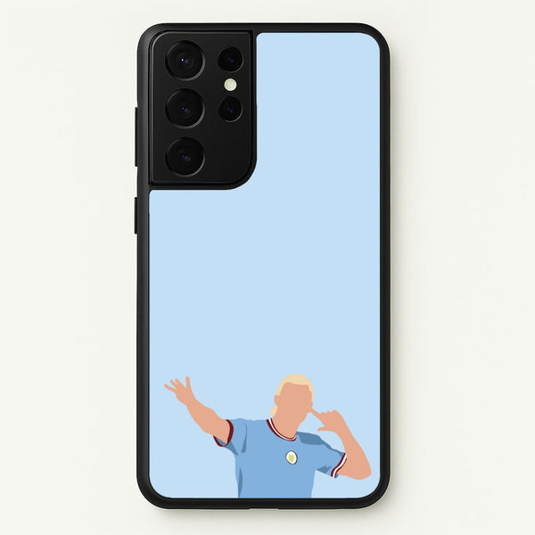 Haaland - Football - Football Phone Case for Galaxy S21 Ultra