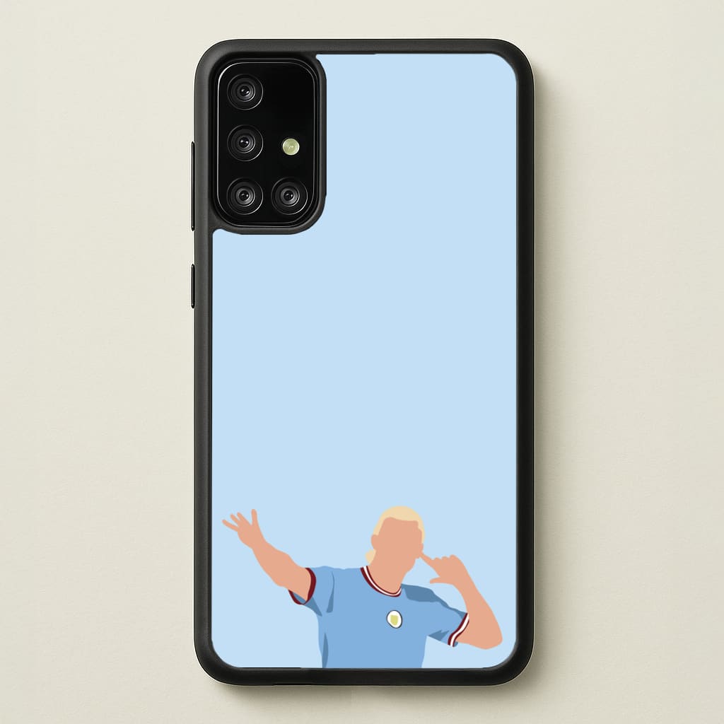 Haaland - Football - Football Phone Case for Galaxy A71