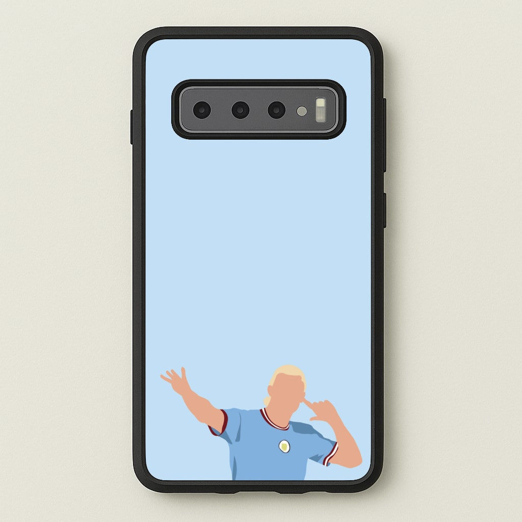 Haaland - Football - Football Phone Case for Galaxy S10