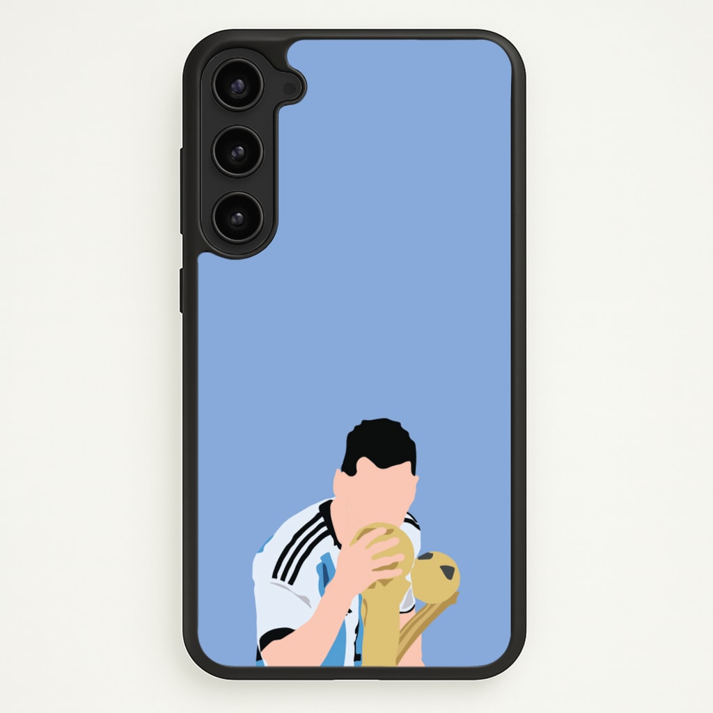 GOAT - Messi - Football Phone Case for Galaxy S23