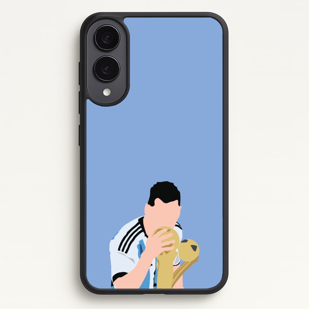 GOAT - Messi - Football Phone Case for Galaxy S25 Edge