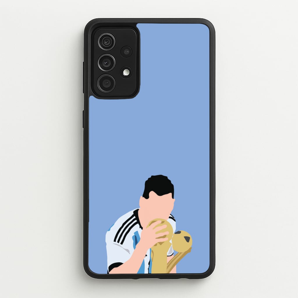 GOAT - Messi - Football Phone Case for Galaxy A52 / A52s