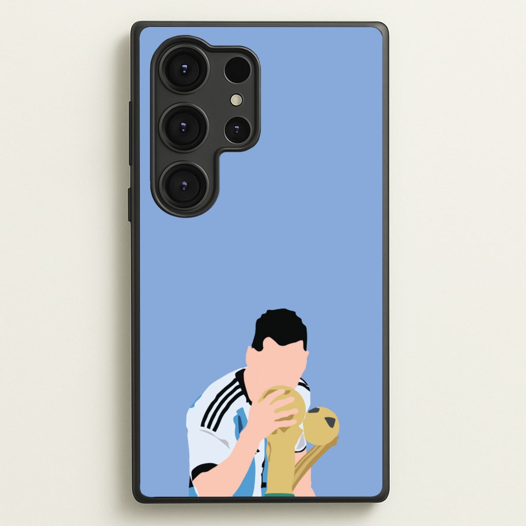 GOAT - Messi - Football Phone Case for Galaxy S25 Ultra