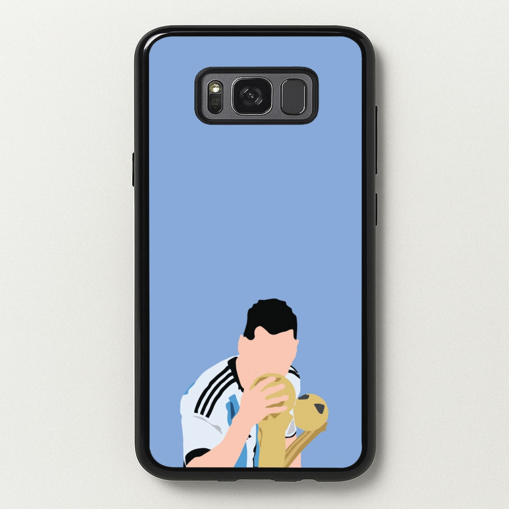 GOAT - Messi - Football Phone Case for Galaxy S8 Plus