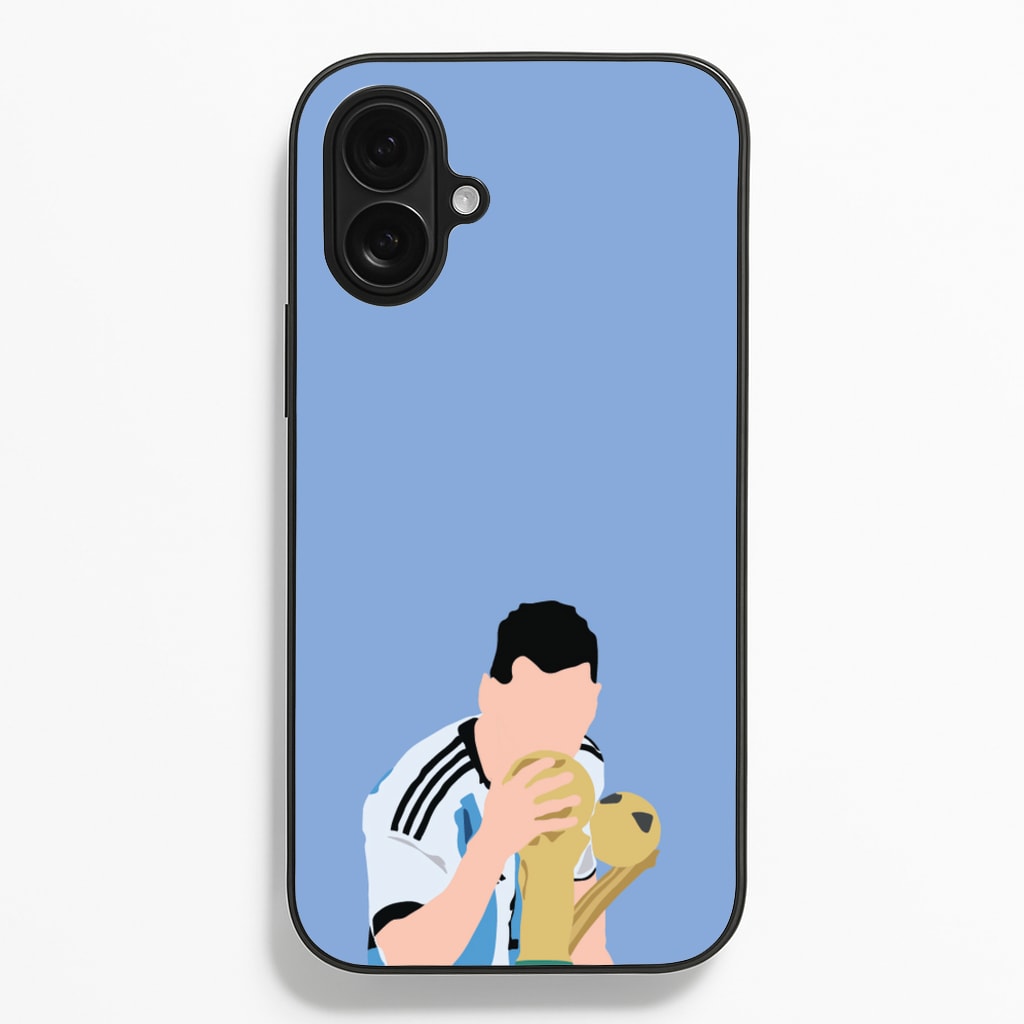 GOAT - Messi - Football Phone Case for iPhone 16 Plus