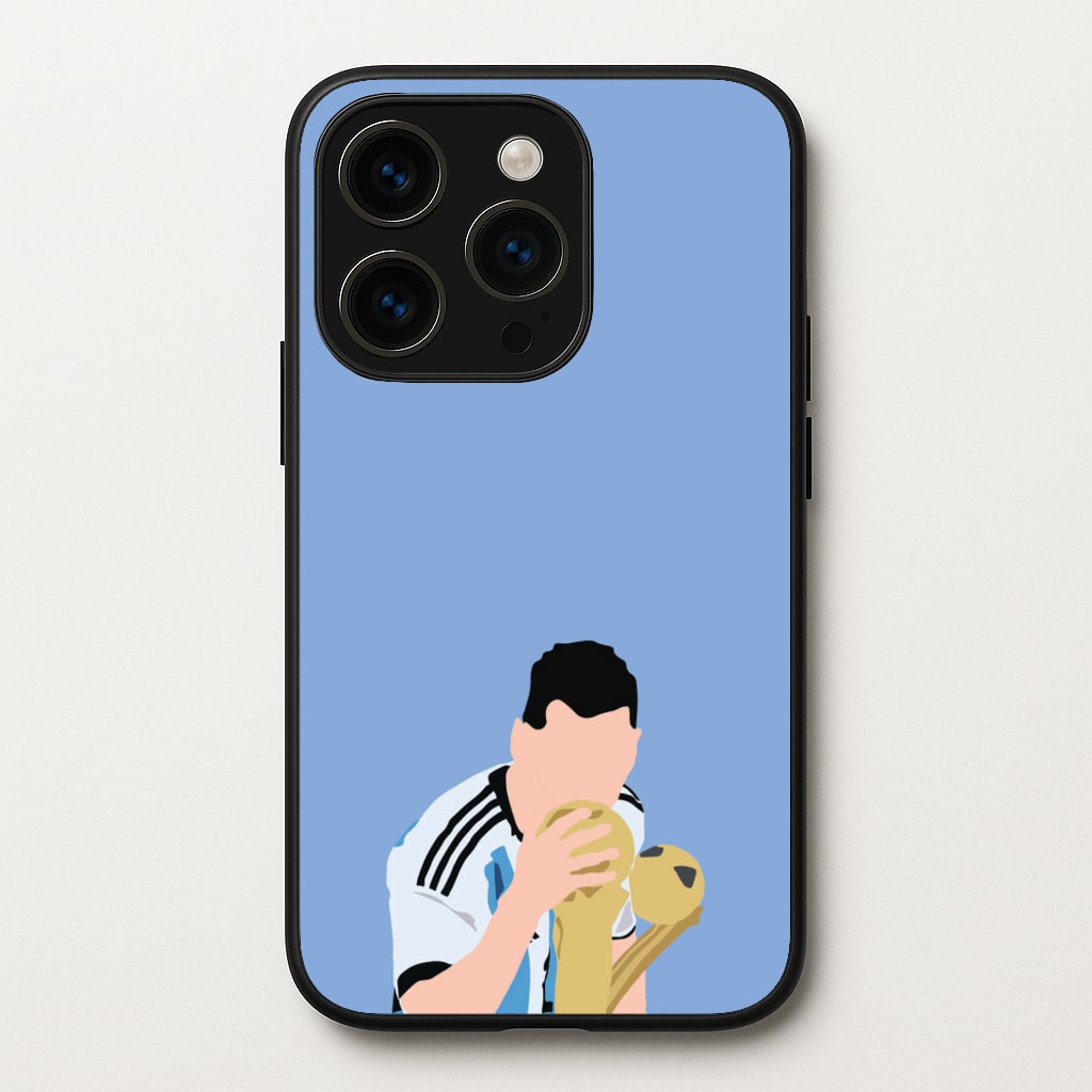 GOAT - Messi - Football Phone Case for iPhone 14 Pro