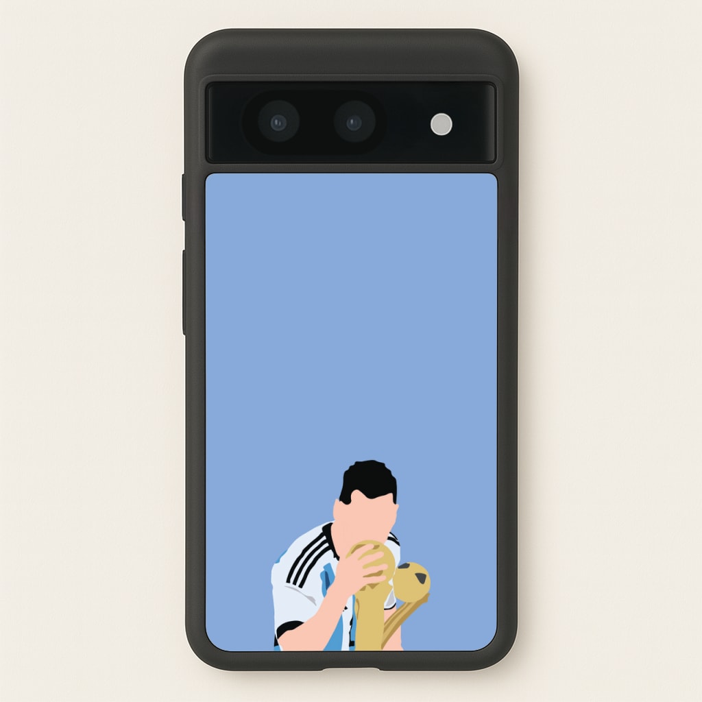 GOAT - Messi - Football Phone Case for Google Pixel 8a