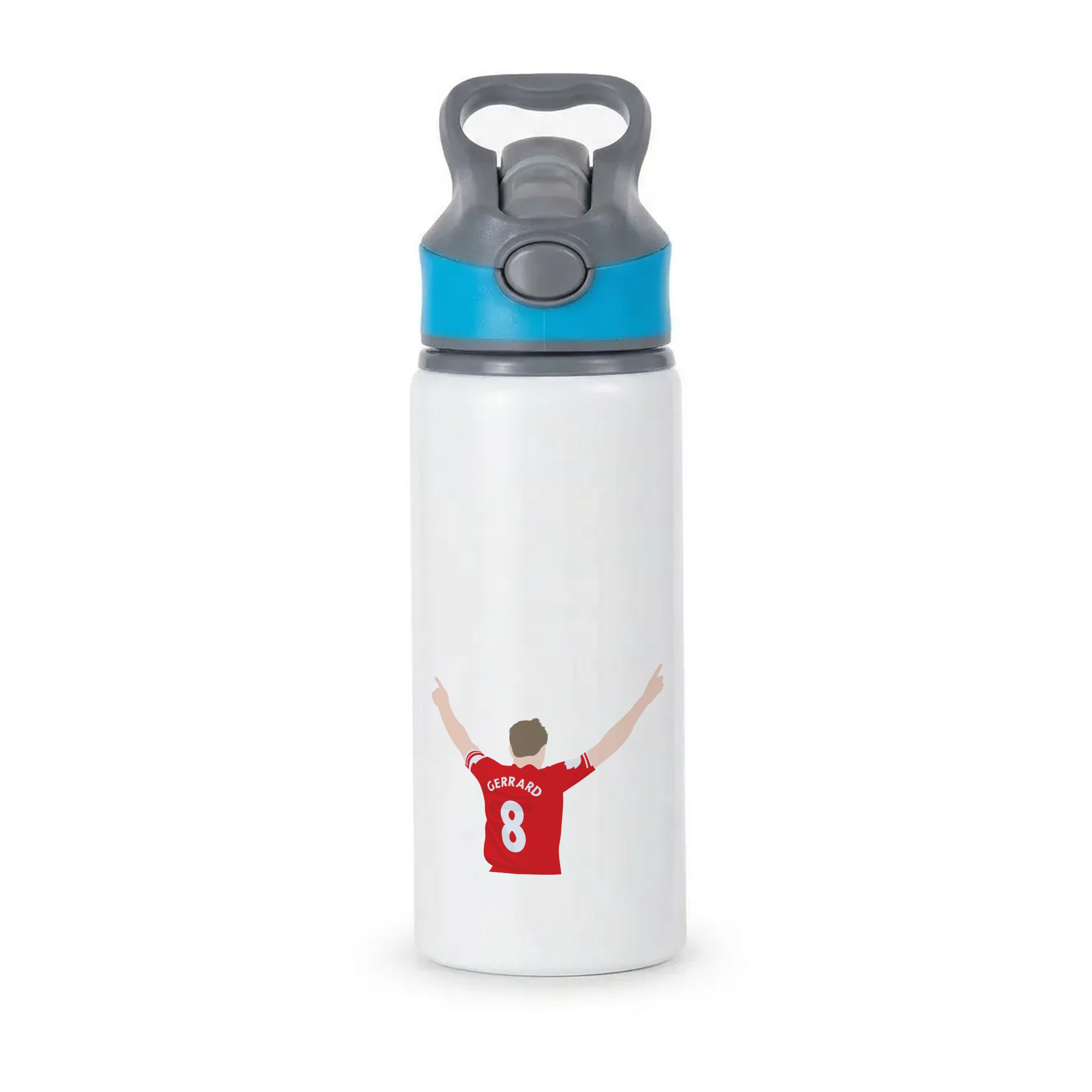 Gerrard - Football Active Water Bottle - Blue