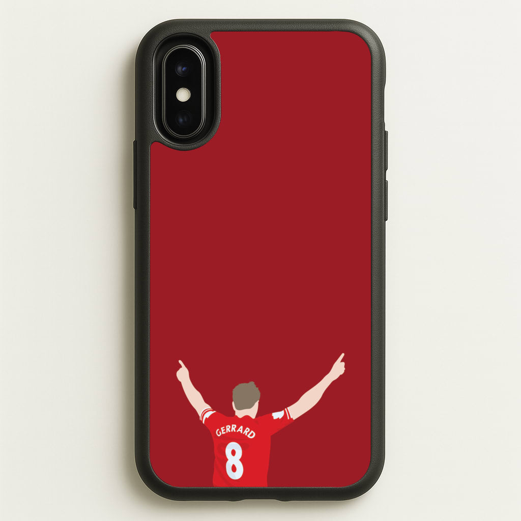Gerrard - Football - Football Phone Case for iPhone X / XS