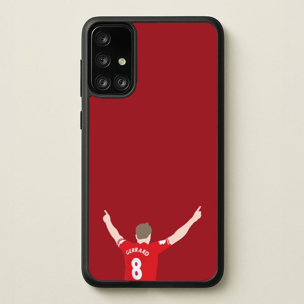 Gerrard - Football - Football Phone Case for Galaxy A71