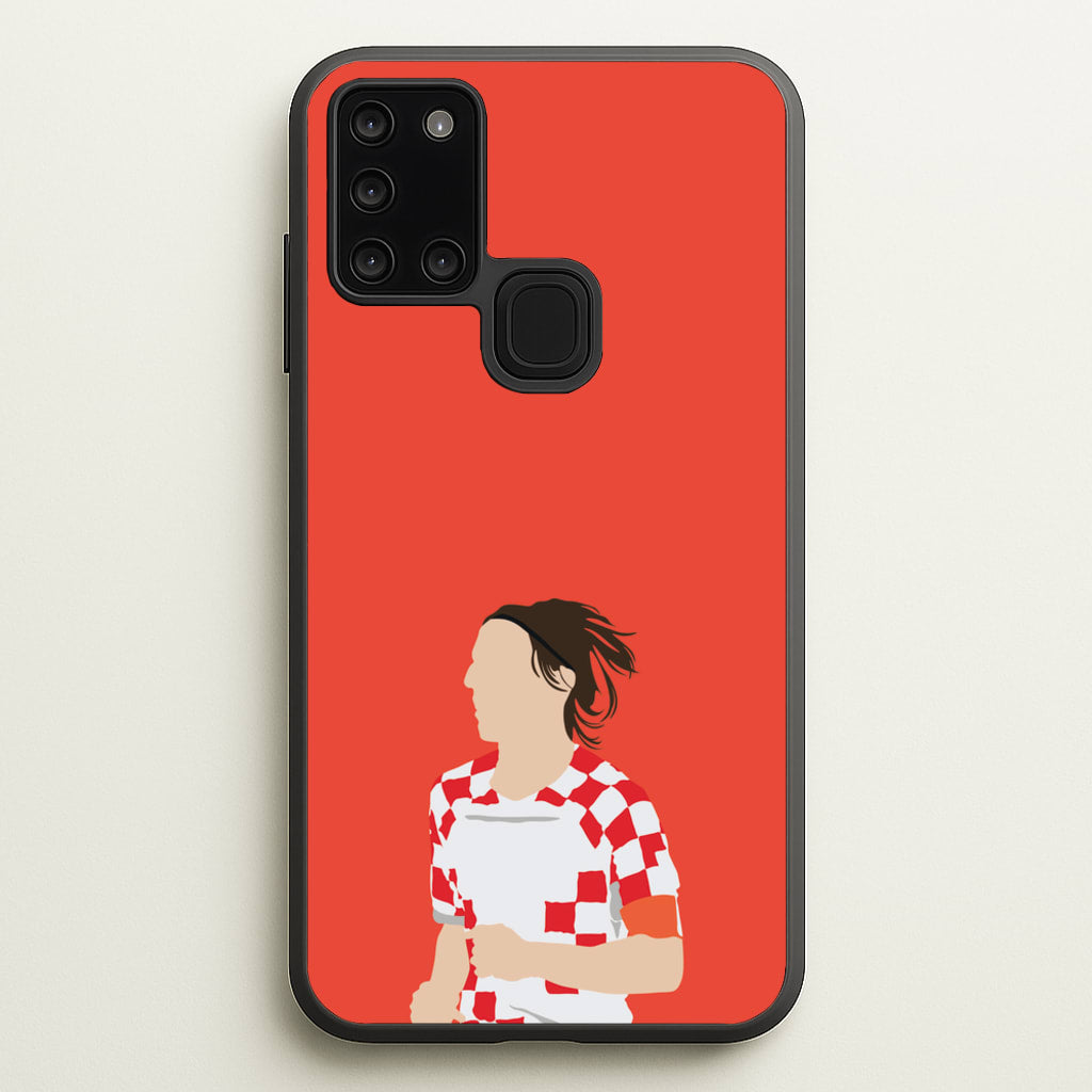 Modric - Football - Football Phone Case for Galaxy A21s