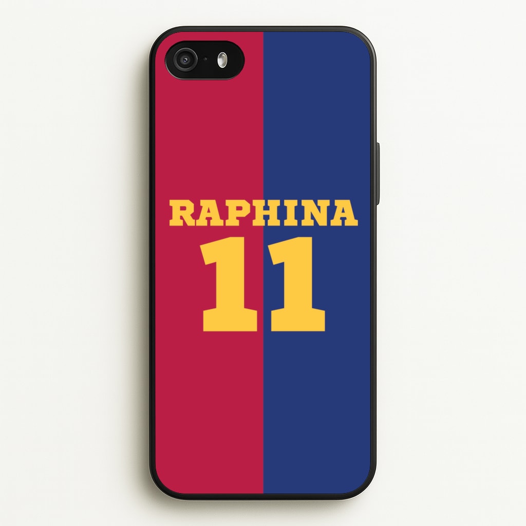 Red And blue - Football Phone Case for iPhone 5 / 5s / SE 2016