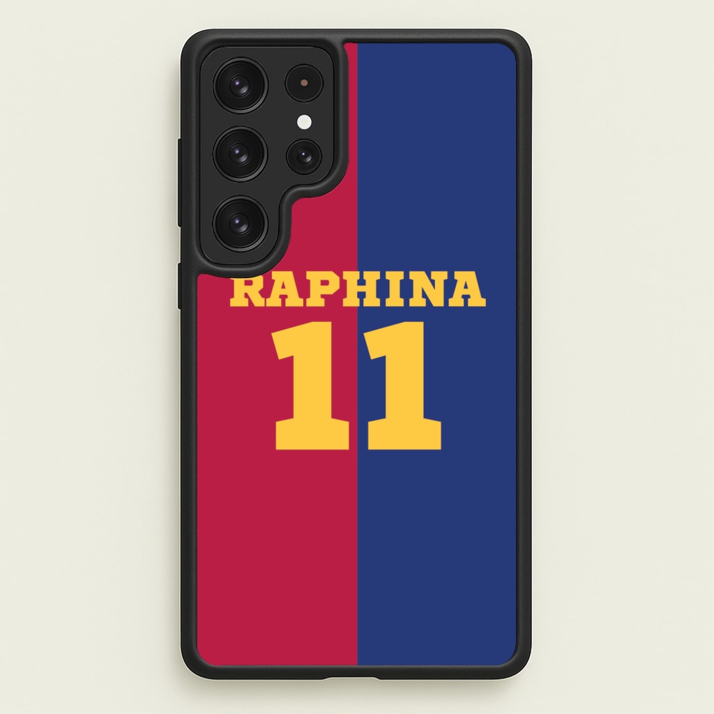 Red And blue - Football Phone Case for Galaxy S22 Ultra