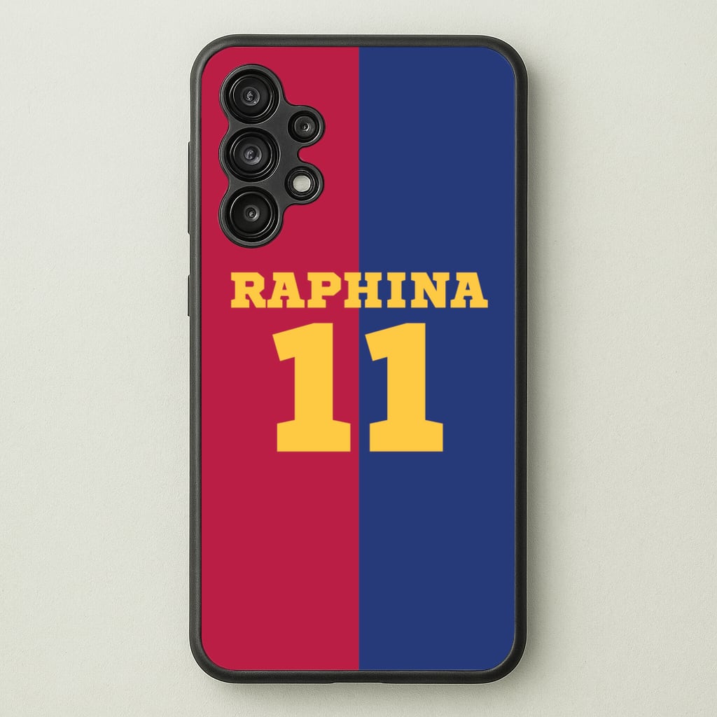 Red And blue - Football Phone Case for Galaxy A13