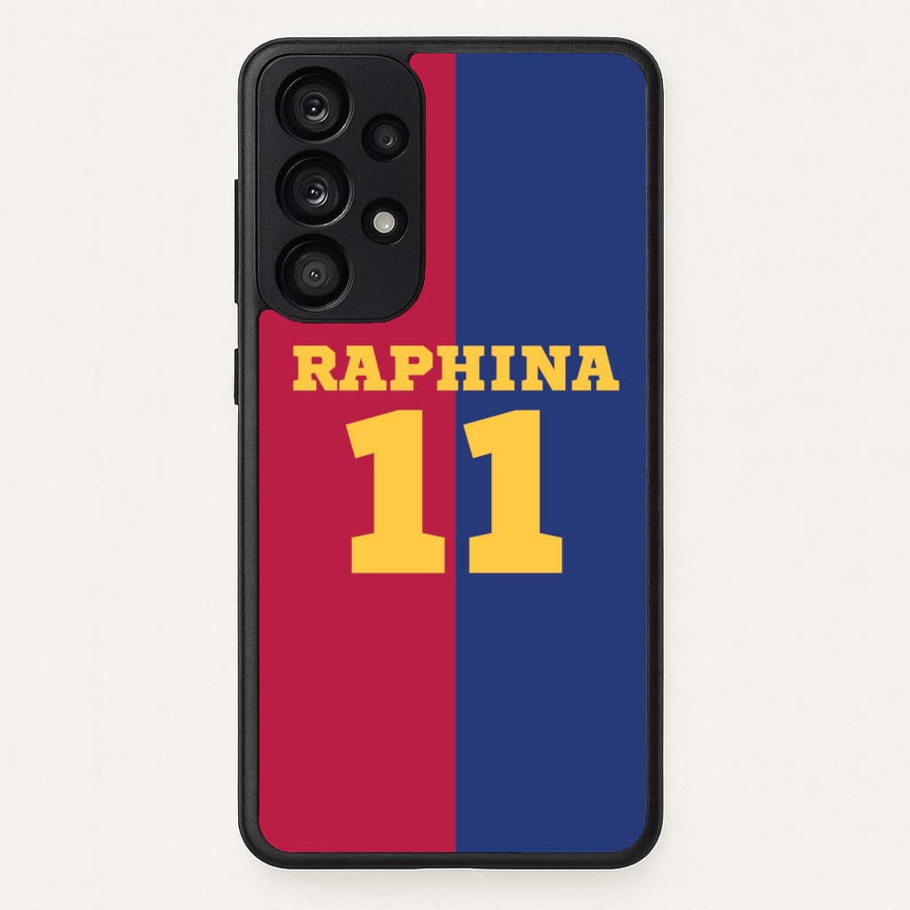 Red And blue - Football Phone Case for Galaxy A53