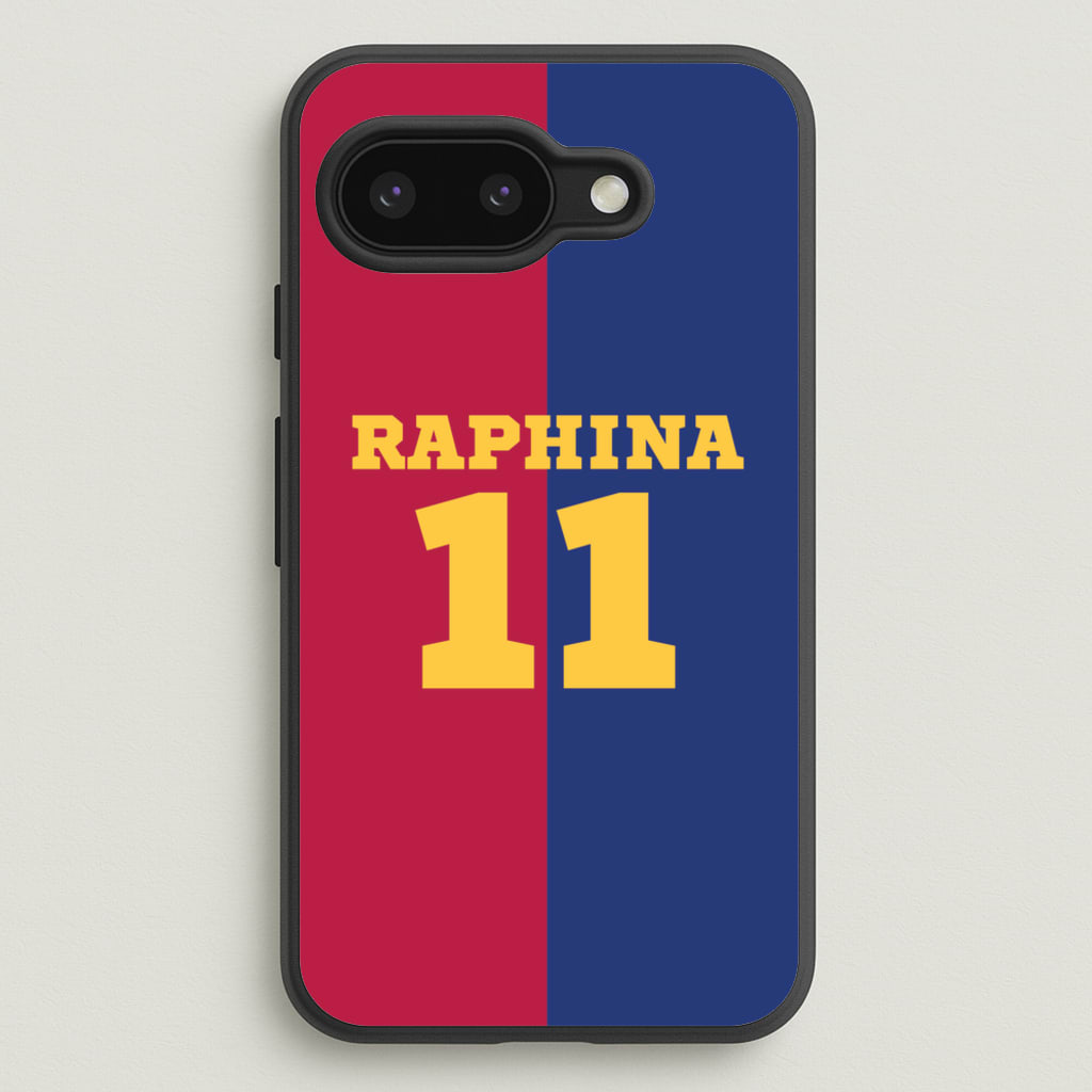 Red And blue - Football Phone Case for Google Pixel 9a