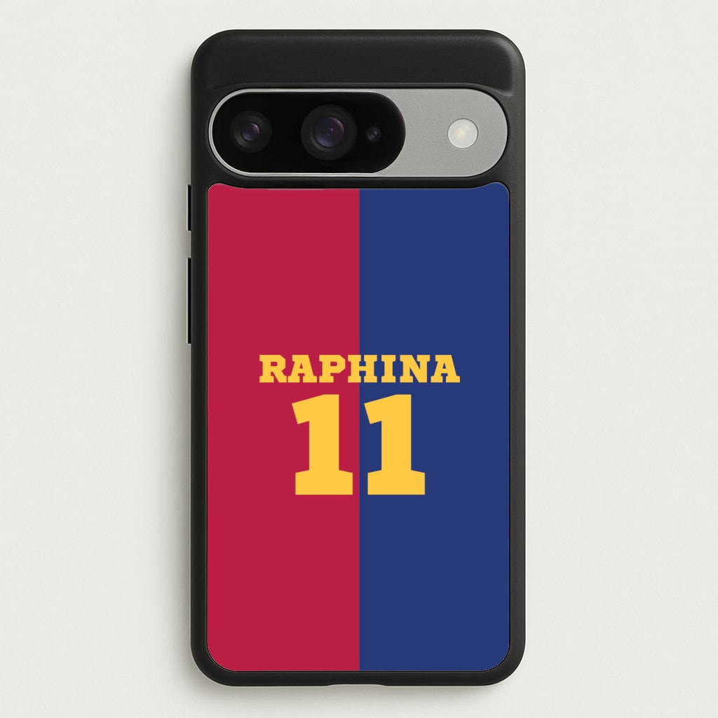 Red And blue Phone Case for Google Pixel 10 / 10 Pro