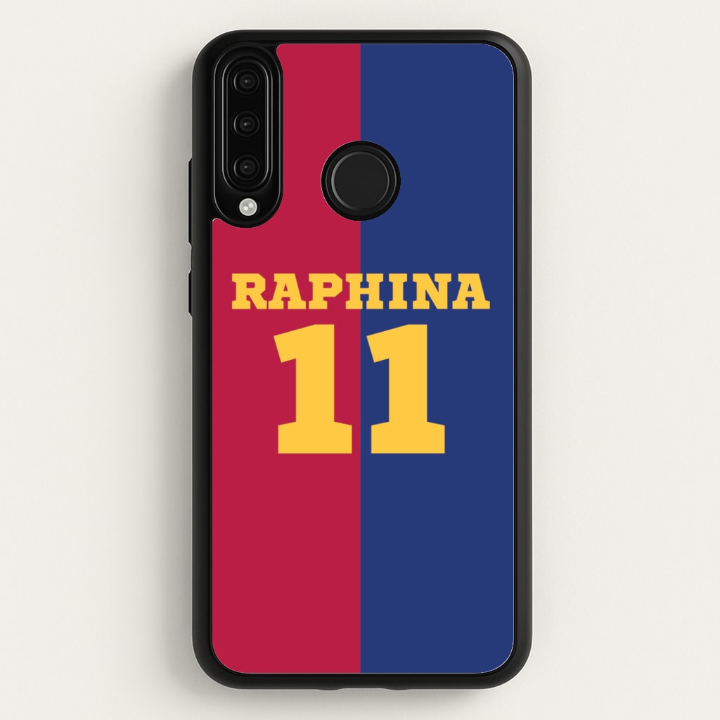 Red And blue - Football Phone Case for Huawei P30 Lite